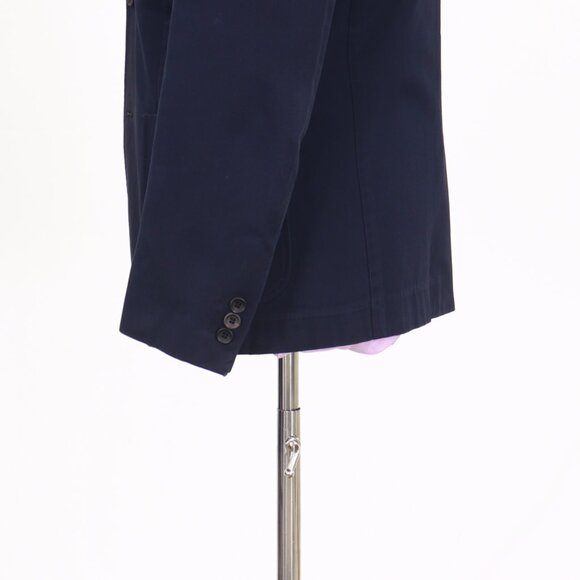 Combatant Gentlemen 40R Navy Blazer Sport Coat Jacket 2-Button Solid T487 - Picture 6 of 11
